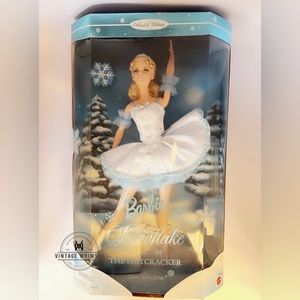 Vintage Barbie Snowflake Nutcracker- 1999